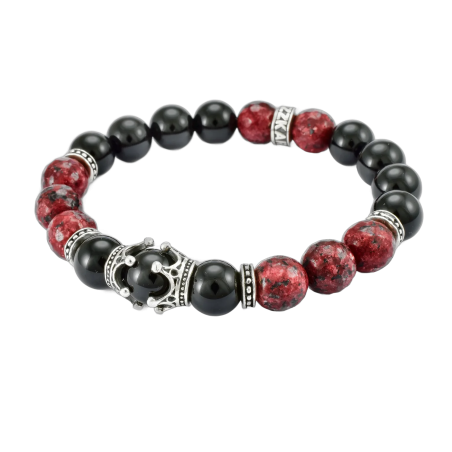 Bracelet Agate Rouge